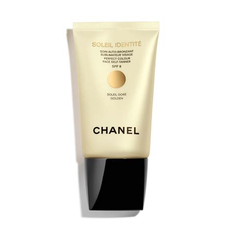 chanel soleil identité sublieme zelfbruinende gezichtsverzorging spf 8 doré|Chanel Soleil Identite Perfect Colour Face Self Tanner SPF8.